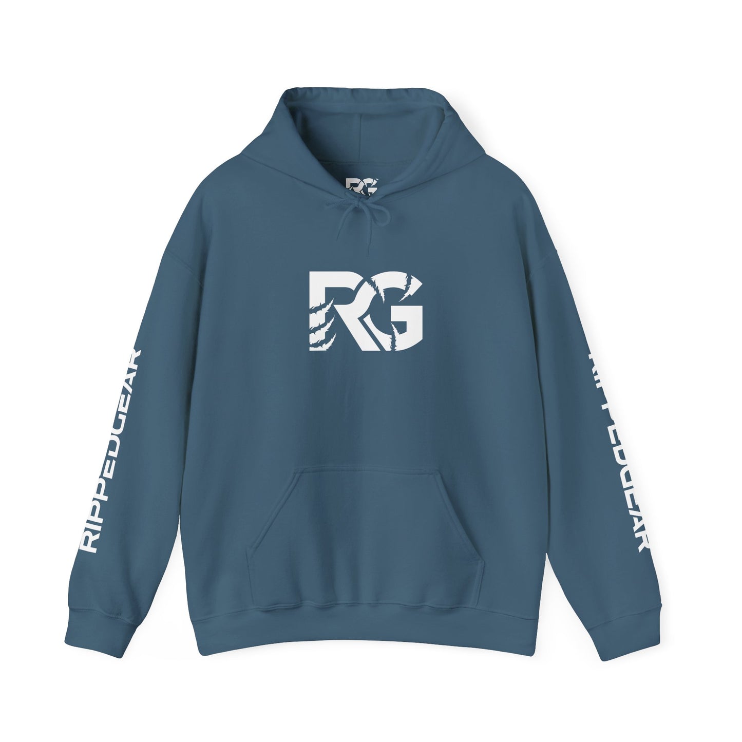 Leopard RIPPEDGEAR Heavy Blend™ Hoodie – Power Meets Comfort