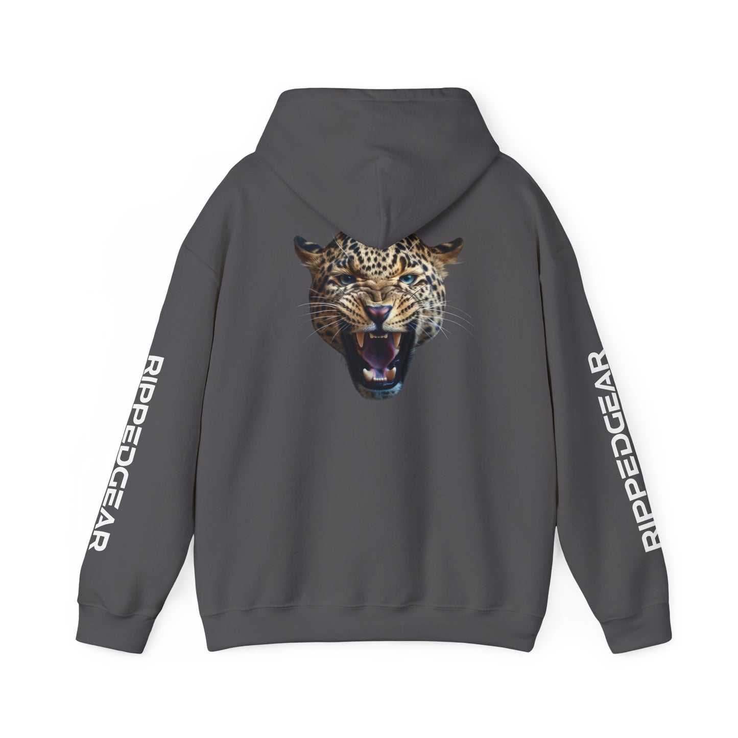 Leopard RIPPEDGEAR Heavy Blend™ Hoodie – Power Meets Comfort