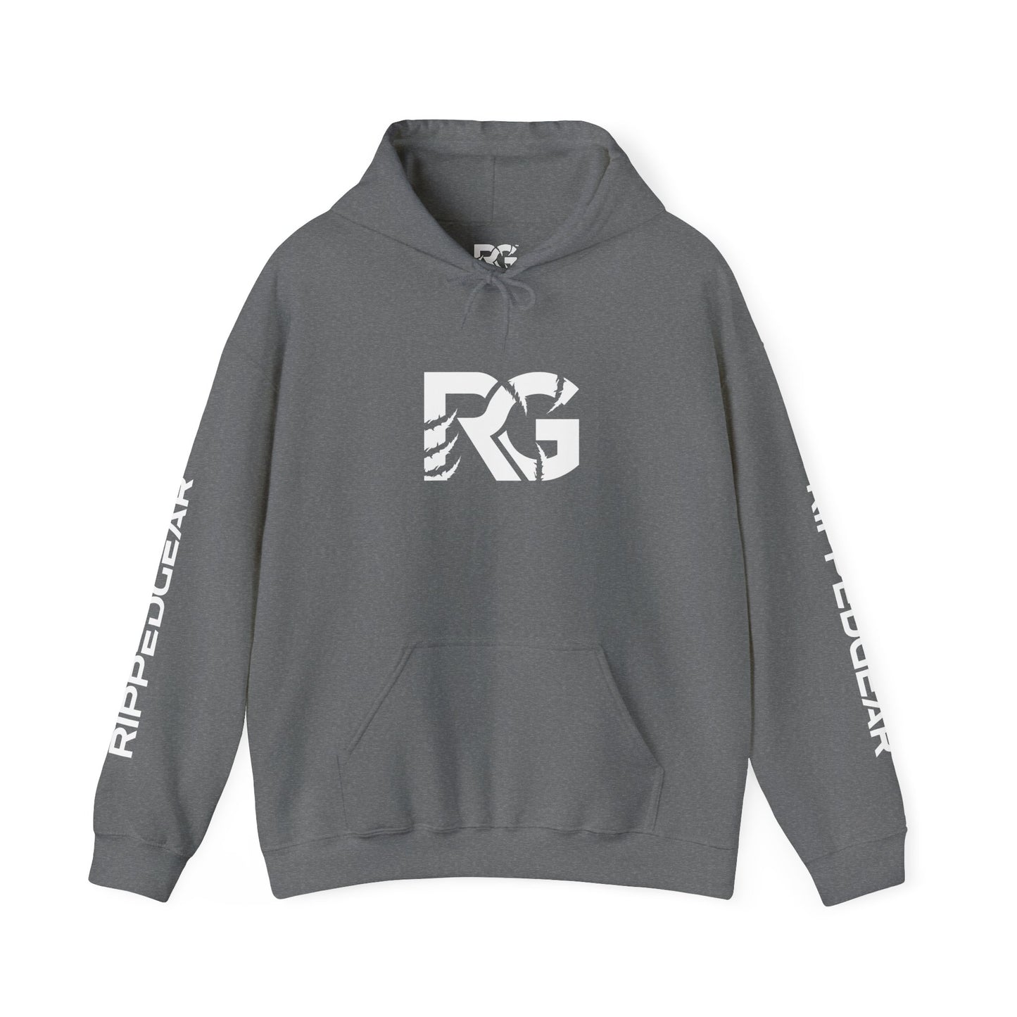 Leopard RIPPEDGEAR Heavy Blend™ Hoodie – Power Meets Comfort