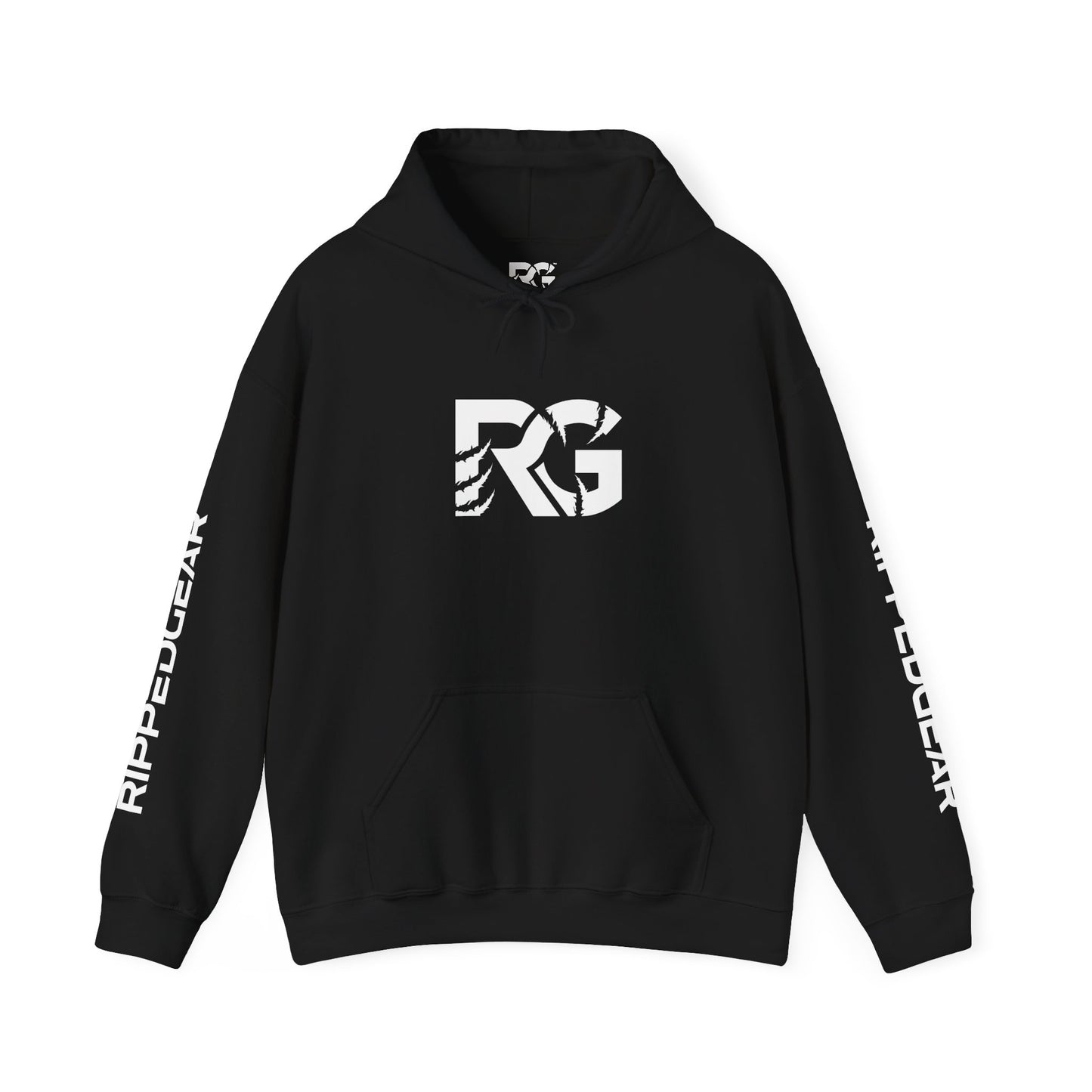 Leopard RIPPEDGEAR Heavy Blend™ Hoodie – Power Meets Comfort