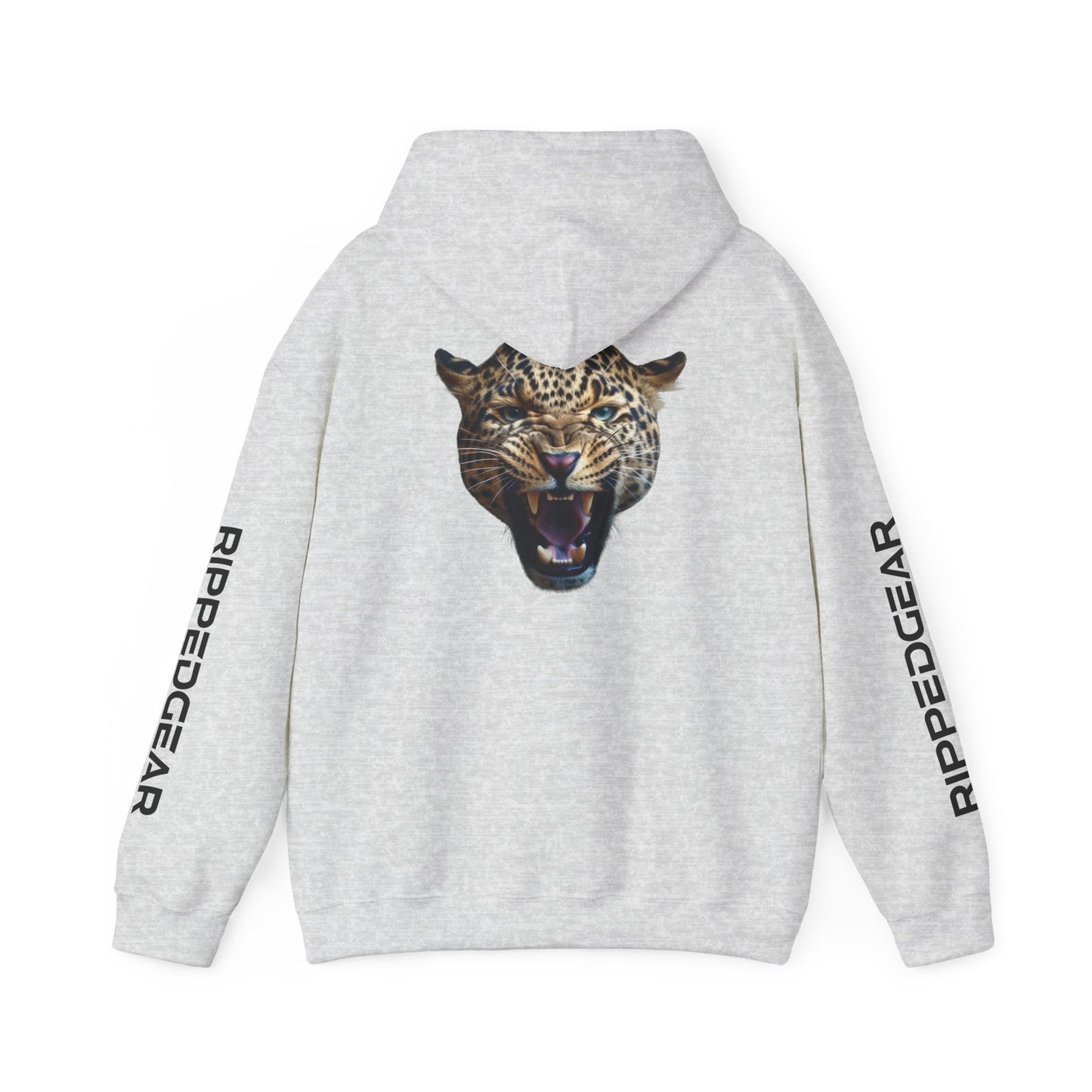 Leopard RIPPEDGEAR Heavy Blend™ Hoodie – Power Meets Comfort