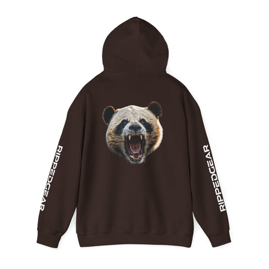 Panda RIPPEDGEAR Heavy Blend™ Hoodie – Power Meets Comfort